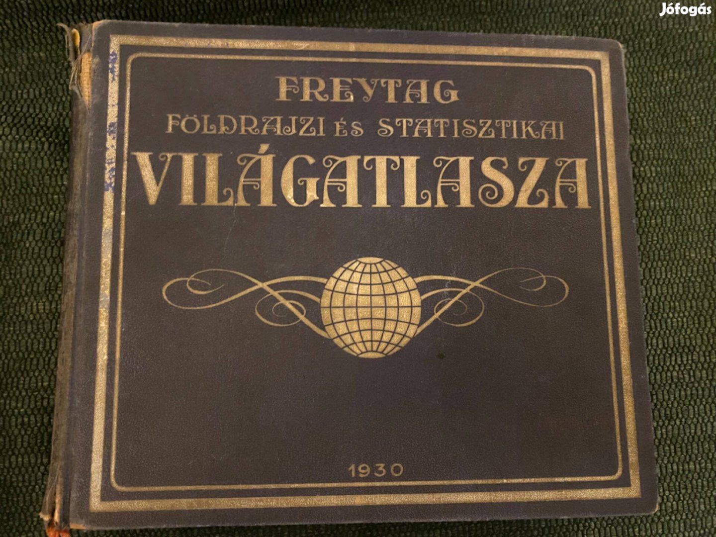 Eladó 1930-as Freytag világatlasz!!!