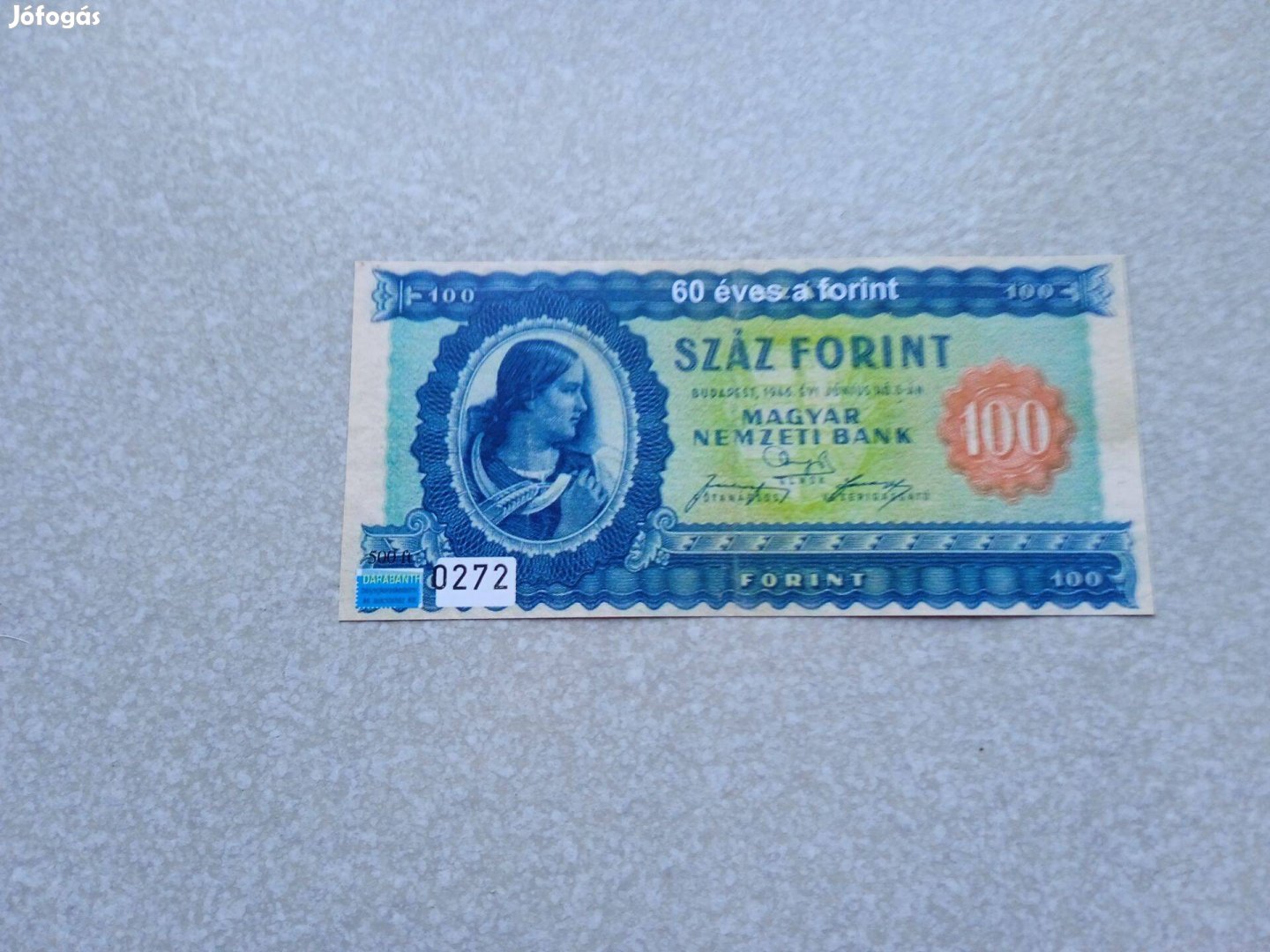 Eladó 1946 100 Forint emlékív