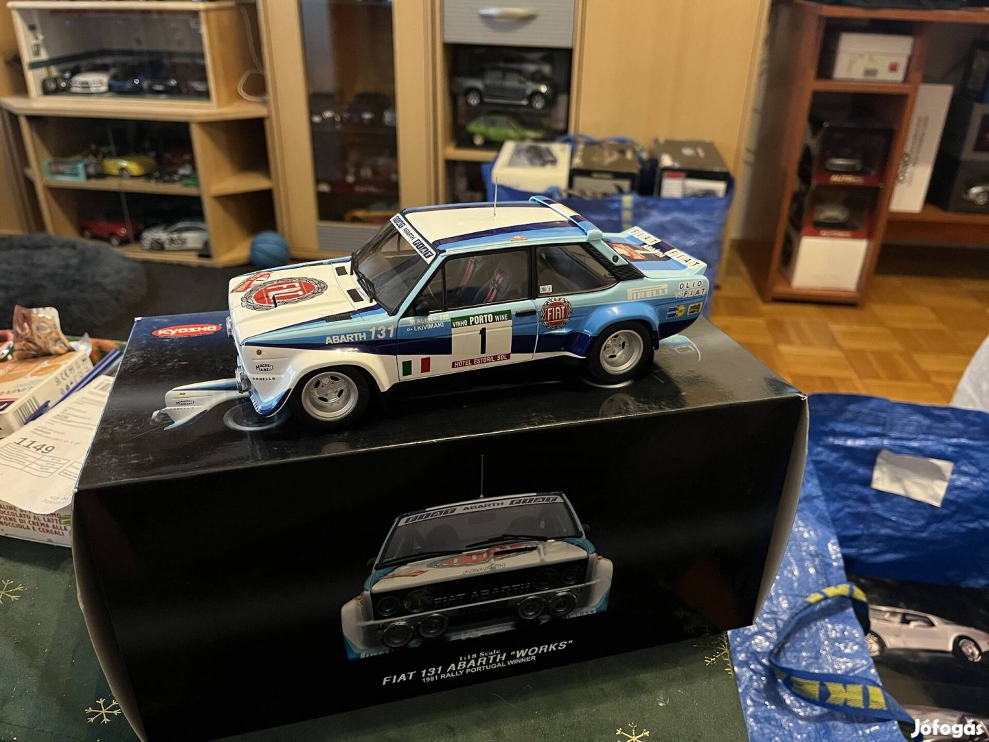 Eladó 1:18 Kyosho Fiat 131 Abarth Works