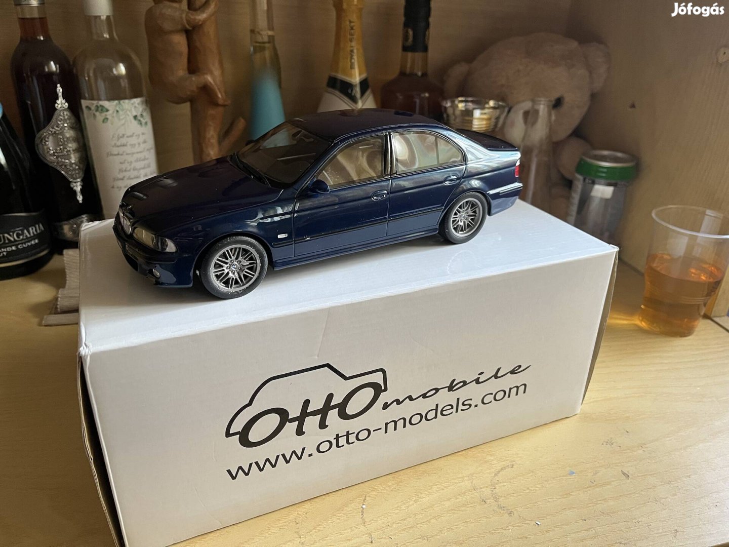 Eladó 1:18 Otto BMW E39 M5 sötét kék