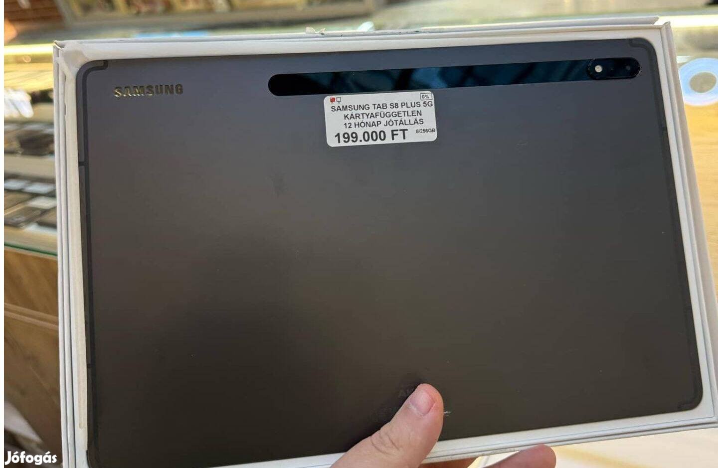 Eladó 1 Év Granaciával Samsung Tab S8 Plus 8/256Gb