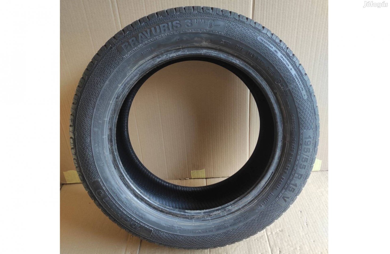 Eladó 1 db 195/55 R15 nyári gumiabroncs