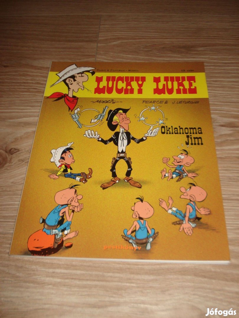 Eladó 1 db Lucky Luke 13 Oklahoma Jim képregény