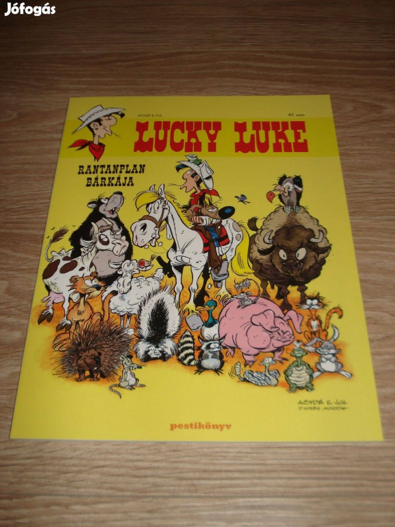 Eladó 1 db Lucky Luke 47 Rantanplan bárkája képregény