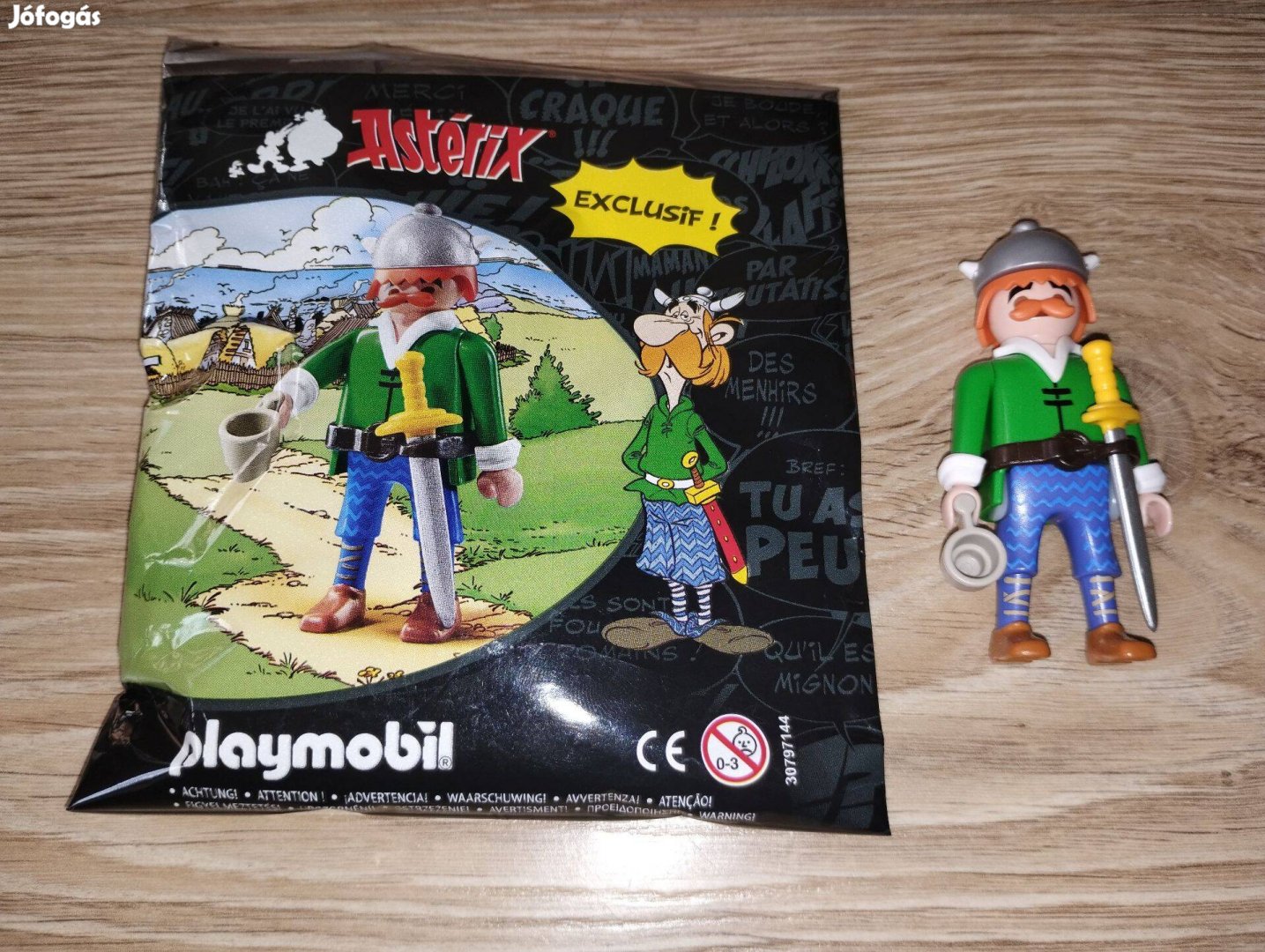 Eladó 1 db eredeti Playmobil Pökhendix figura az Asterix sorozatból