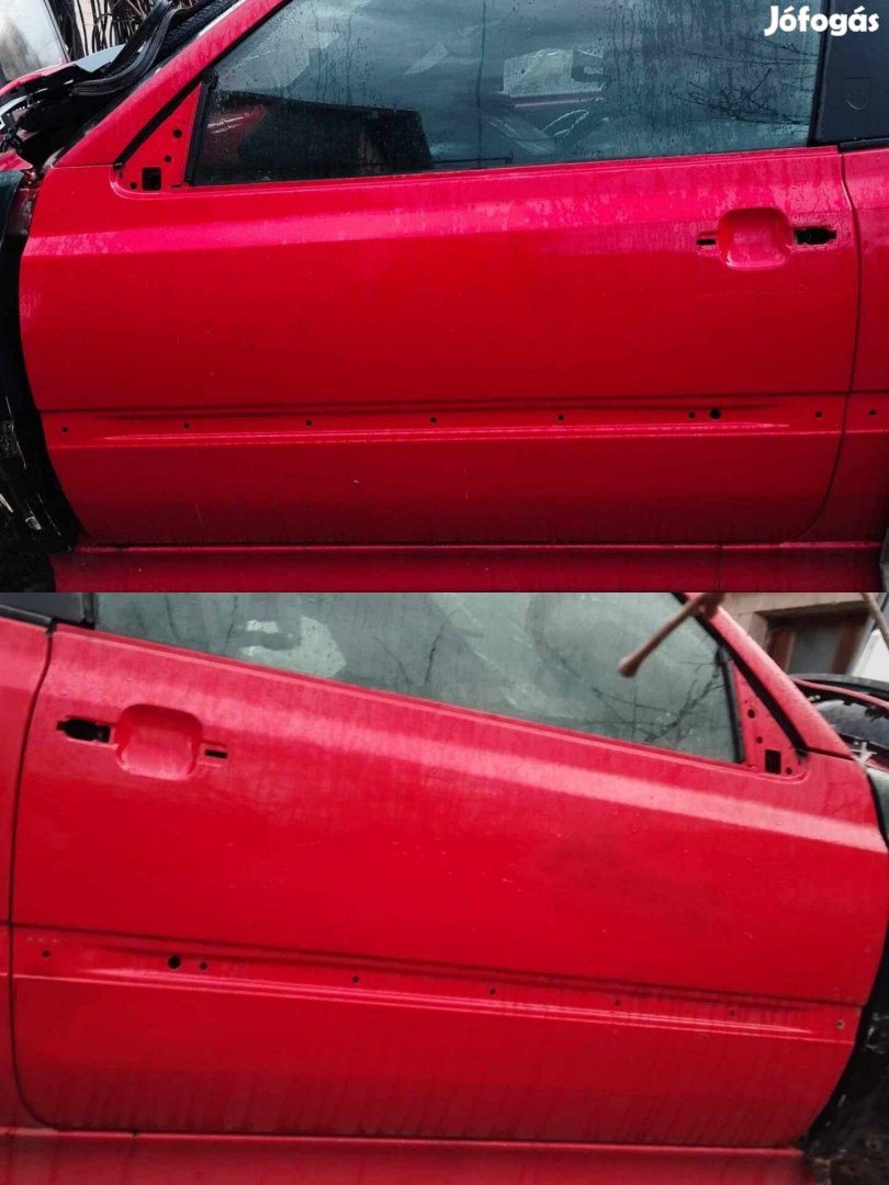 Eladó 1 pár piros Golf Cabrio első ajtó. Rozsdamentesek! Ár: 27000 Ft