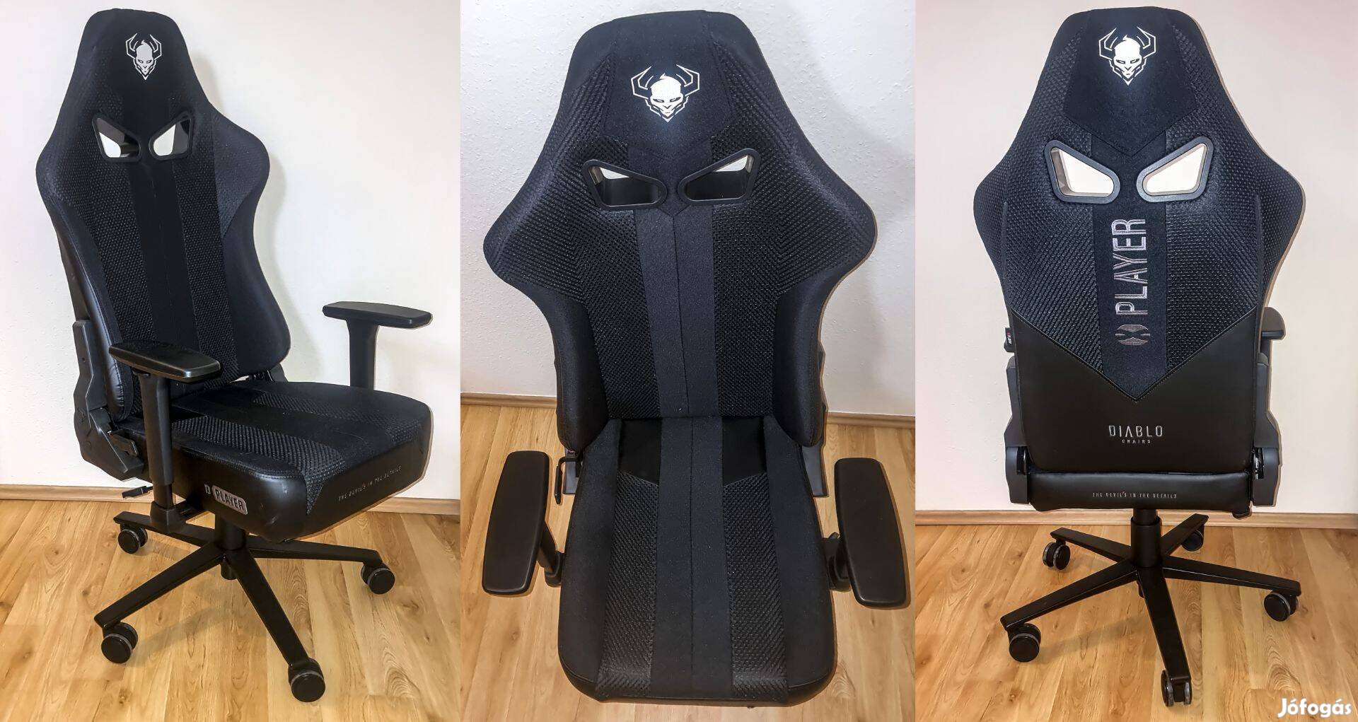 Eladó 1db Új Diablo X-Player 2.0 szövet gamer szék