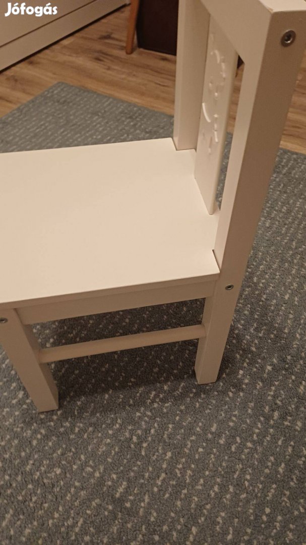 Eladó 1db fehér IKEA Kritten gyerekszék