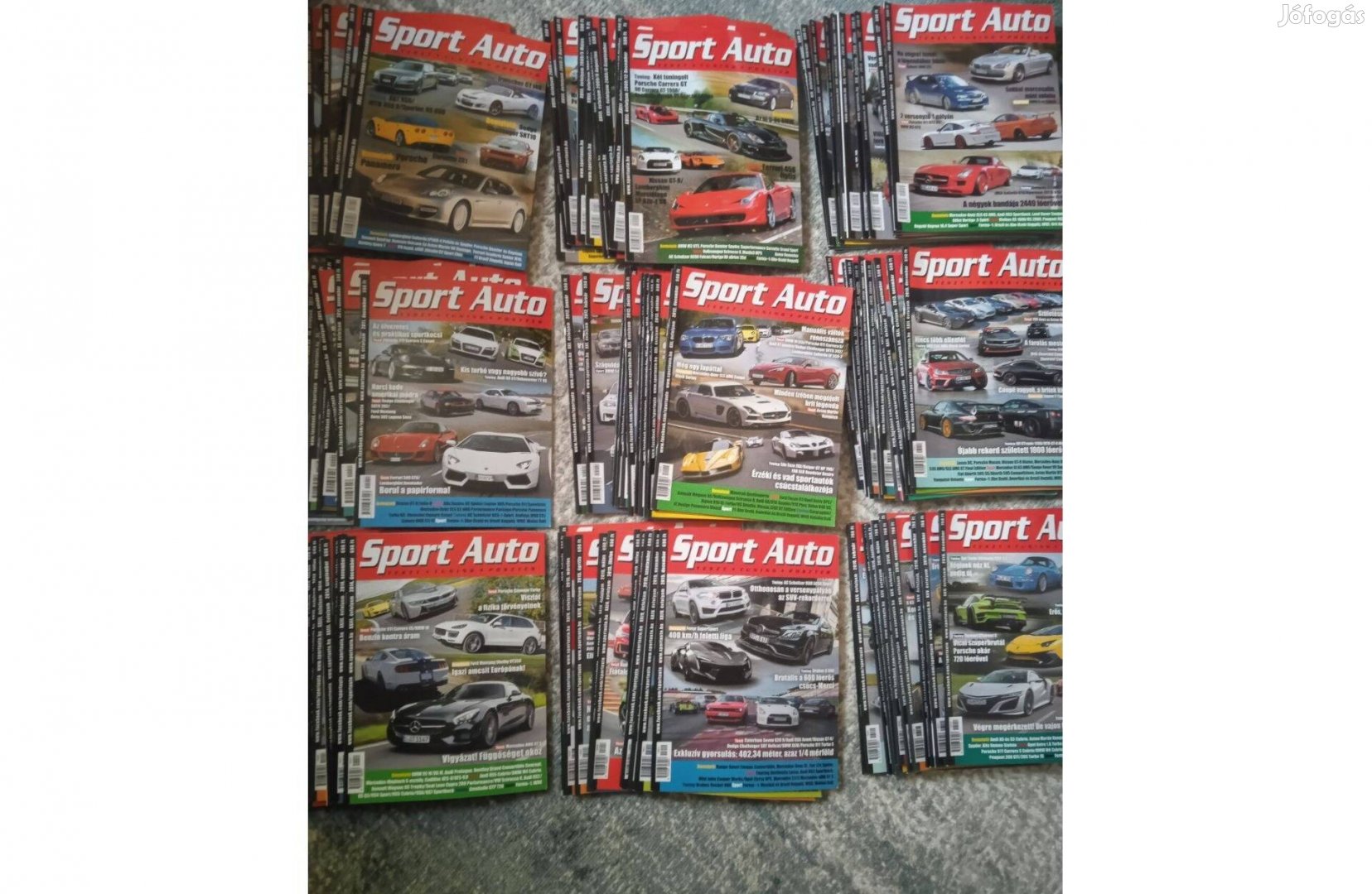 Eladó 2008-2016 közötti Sport Auto Magazin összes száma (108db)