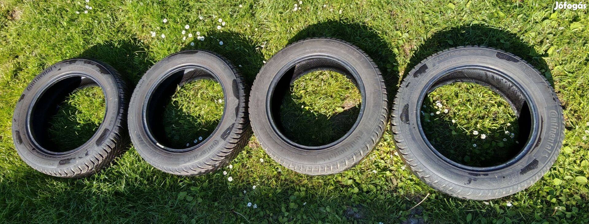Eladó 205/55 R16 téli gumi szett!