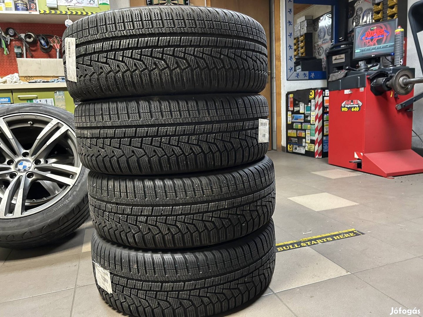 Eladó 205/55 r17 Hankook téli gumi!