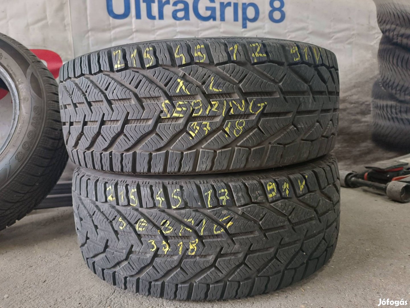 Eladó 215/45 R17 téli Sebring Snow gumi pár 90% profillal