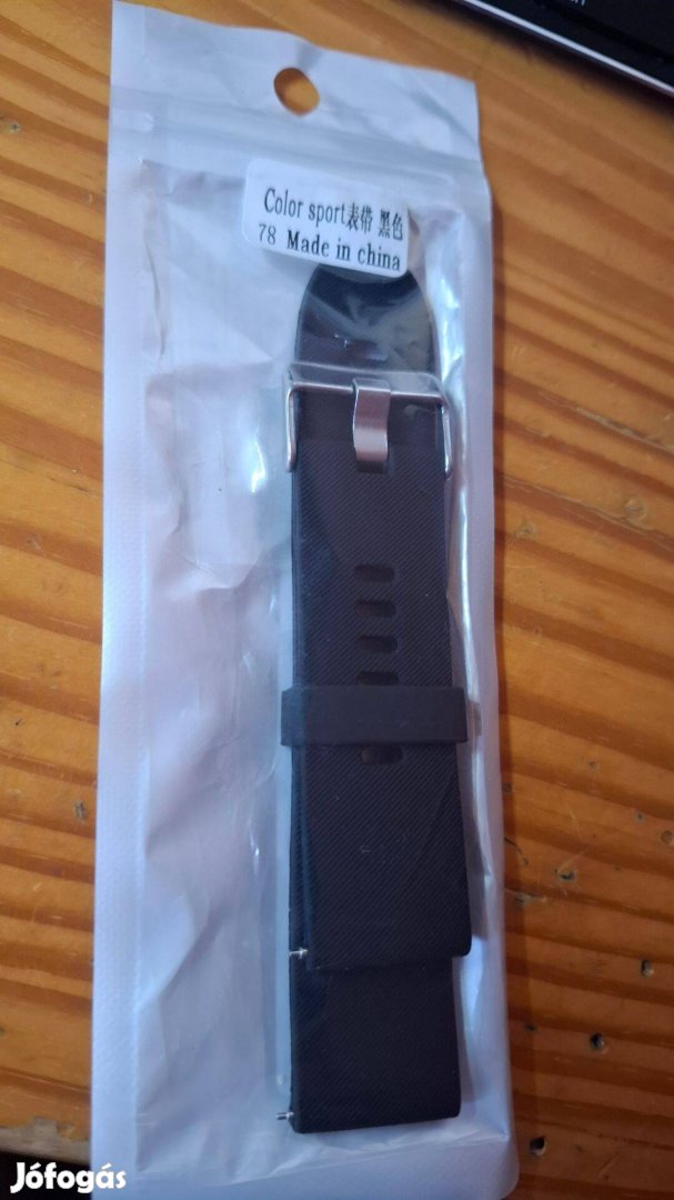 Eladó 22 mm szilikon óraszíj