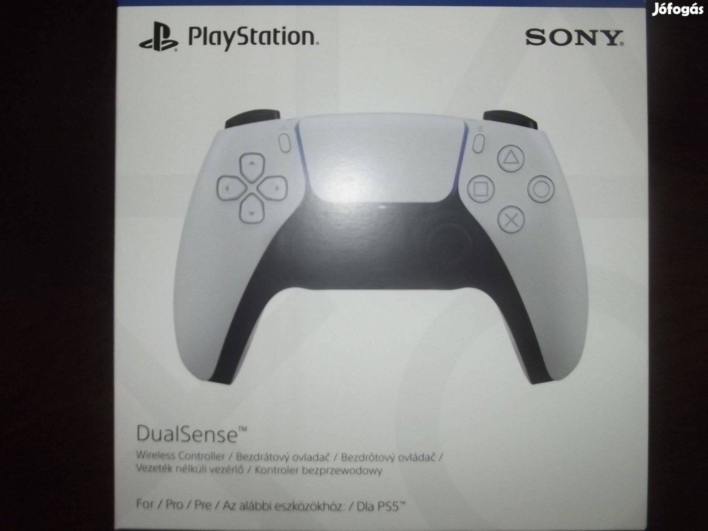 Eladó 24. Ps5 Sony Fehér Vezeték Nélküli Controller Új Bontatlan