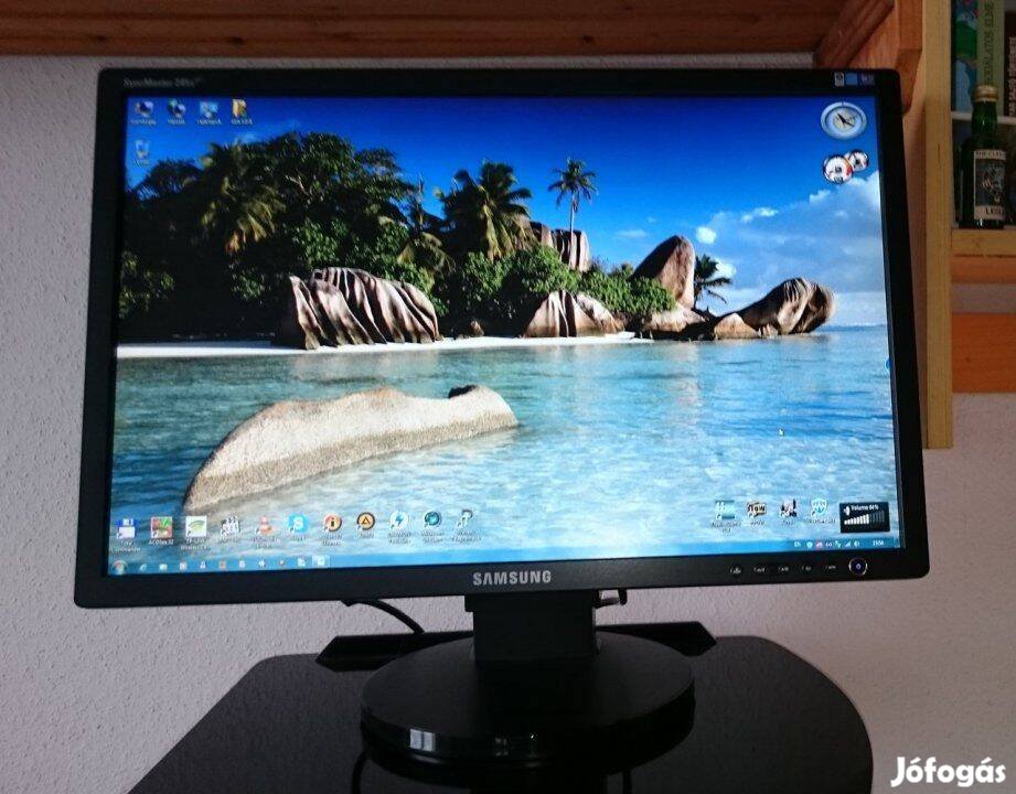 Eladó 24" Samsung Syncmaster 245B Plus monitor