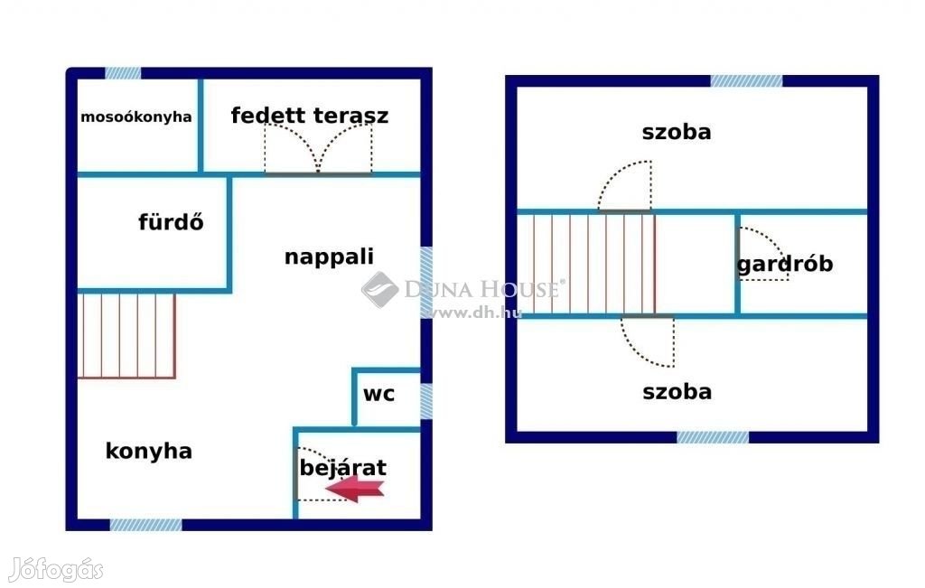 Eladó 260 nm-es ház Pócsa