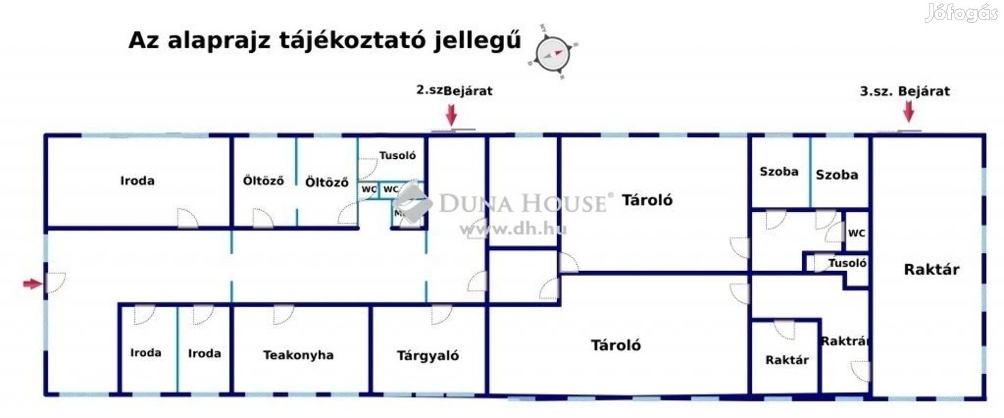 Eladó 2748 nm-es műhely Monor