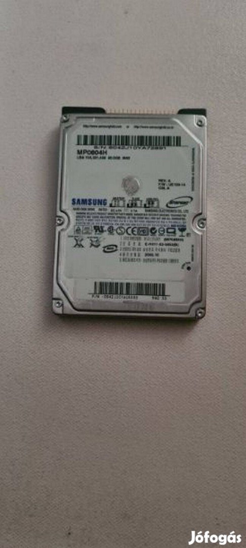 Eladó 2.5 collos Samsung IDE_PATA HDD - 80GB