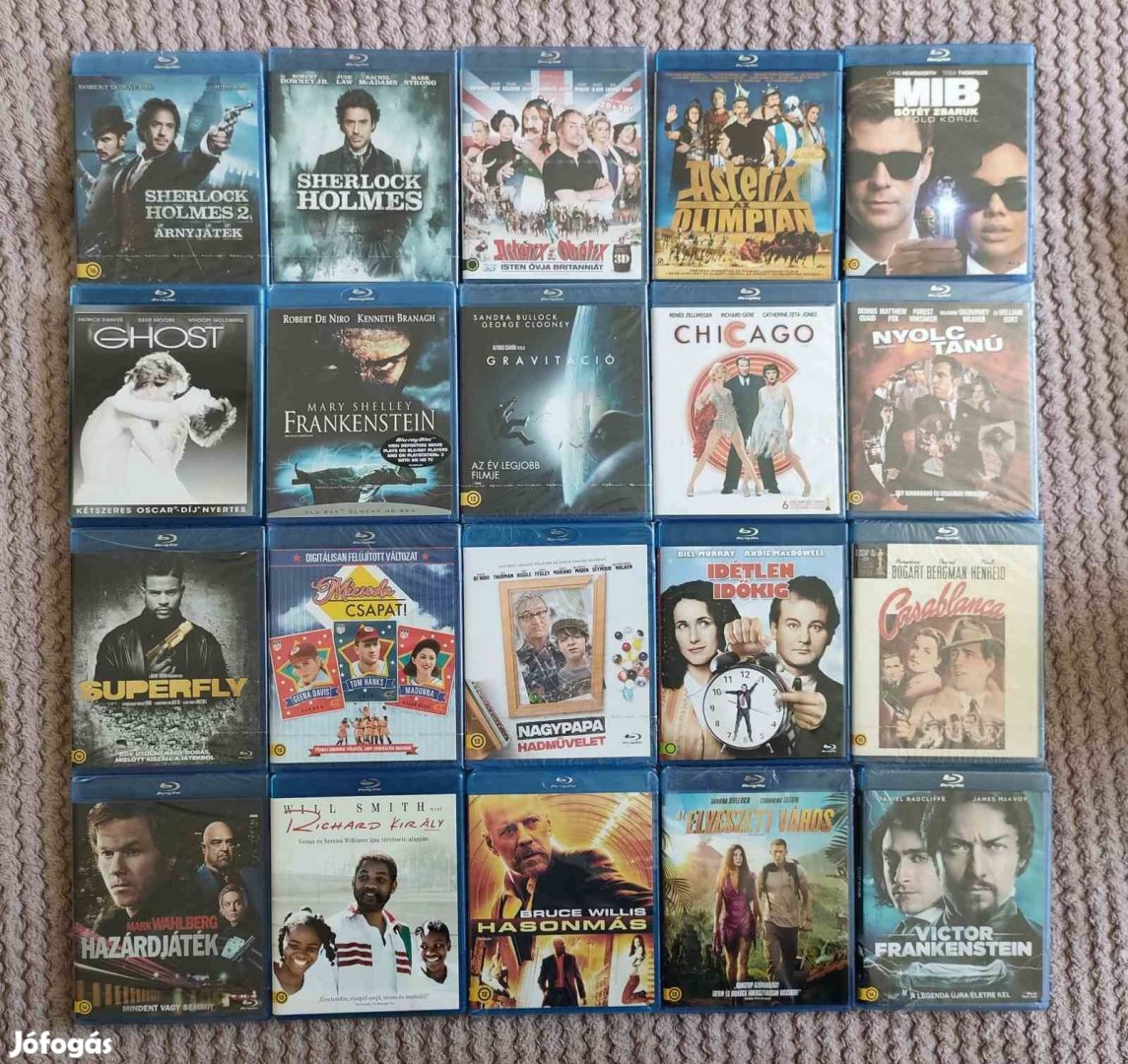 Eladó 2.990 /db. BLU-Ray Filmek