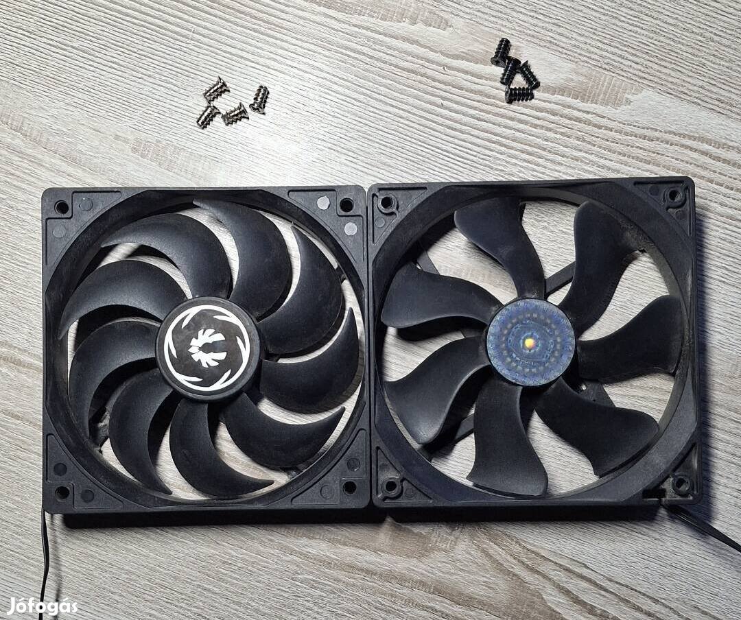 Eladó 2 db 120mm ventilátor 