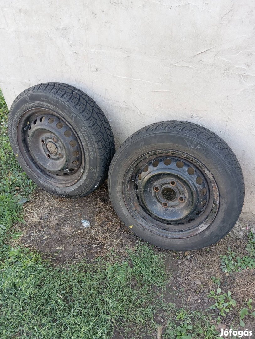 Eladó 2 db 145/70 r13 utánfutó gumi