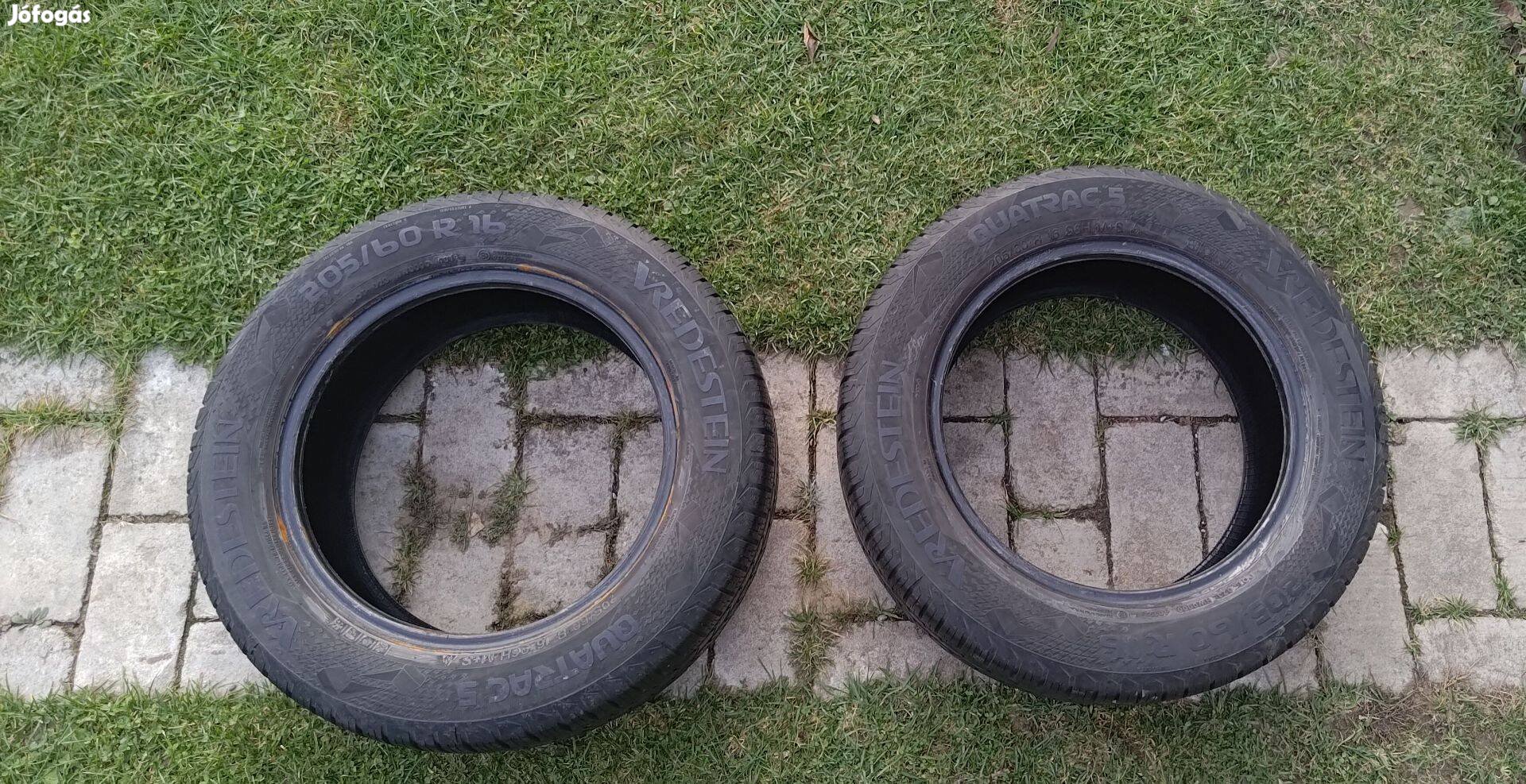 Eladó 2 db Vredestein téli gumi