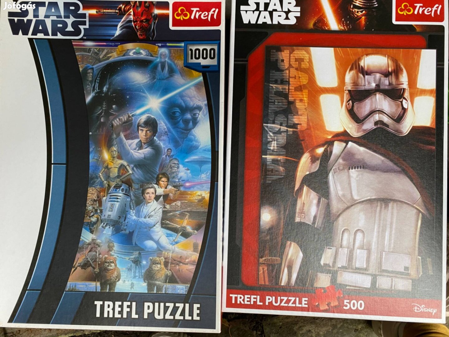 Eladó 2 db belül bontatlan Star Wars puzzle!!
