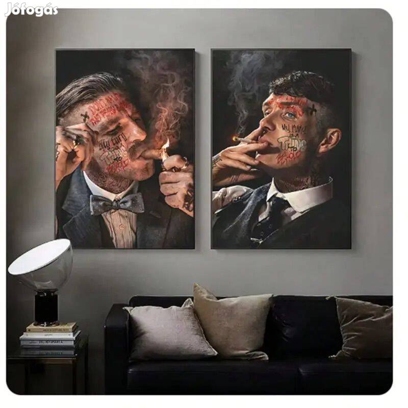 Eladó 2 db vászonkép Peaky Blinders