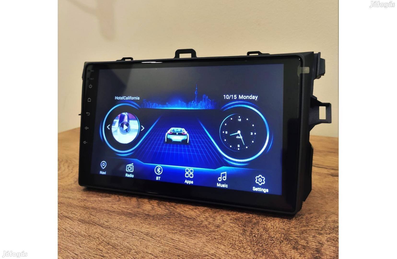 Eladó 2 din magyar android Toyota Corolla GPS wifi rádió 2019