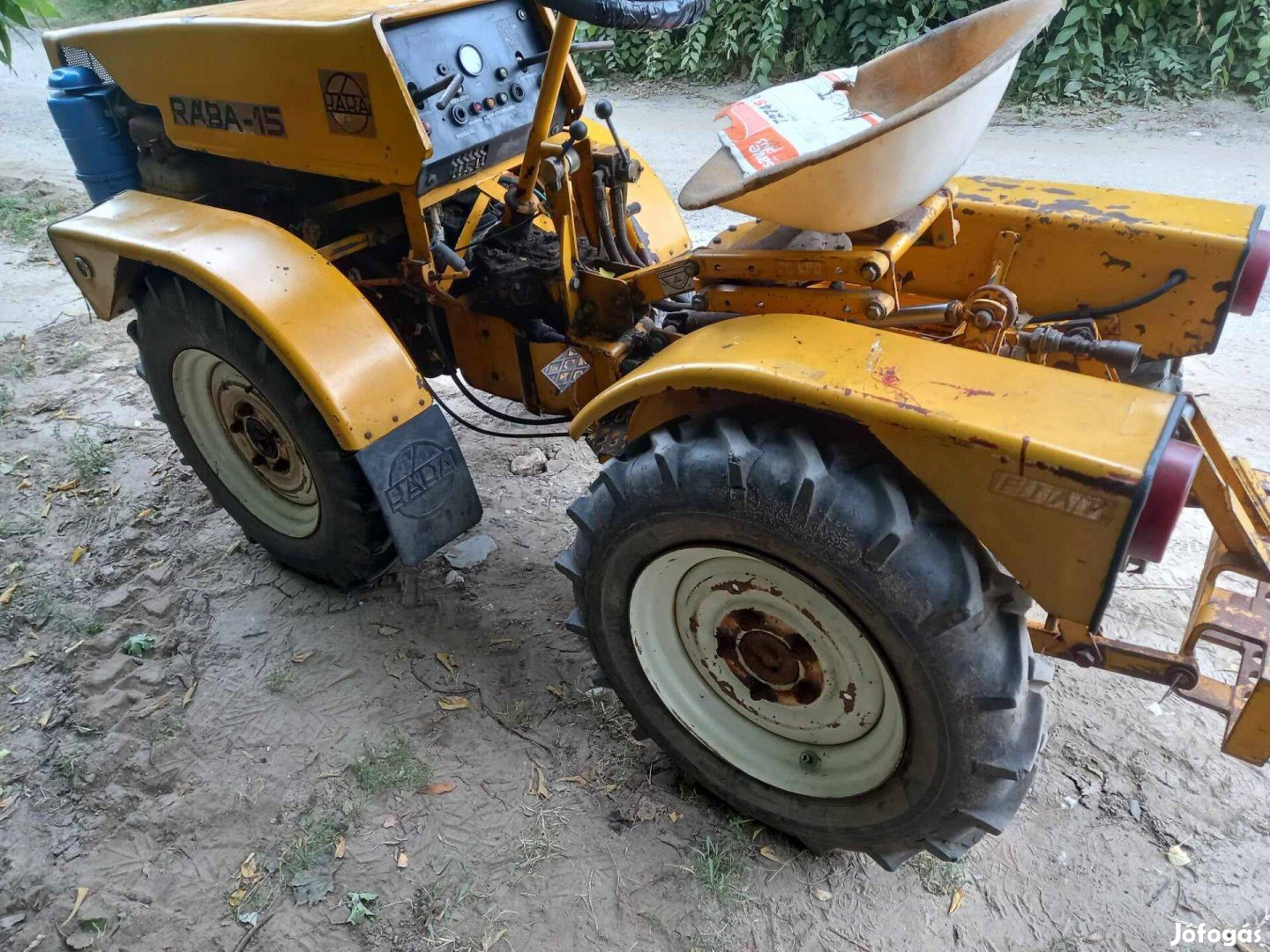 Eladó 2 hengeres rába 15 kistraktor