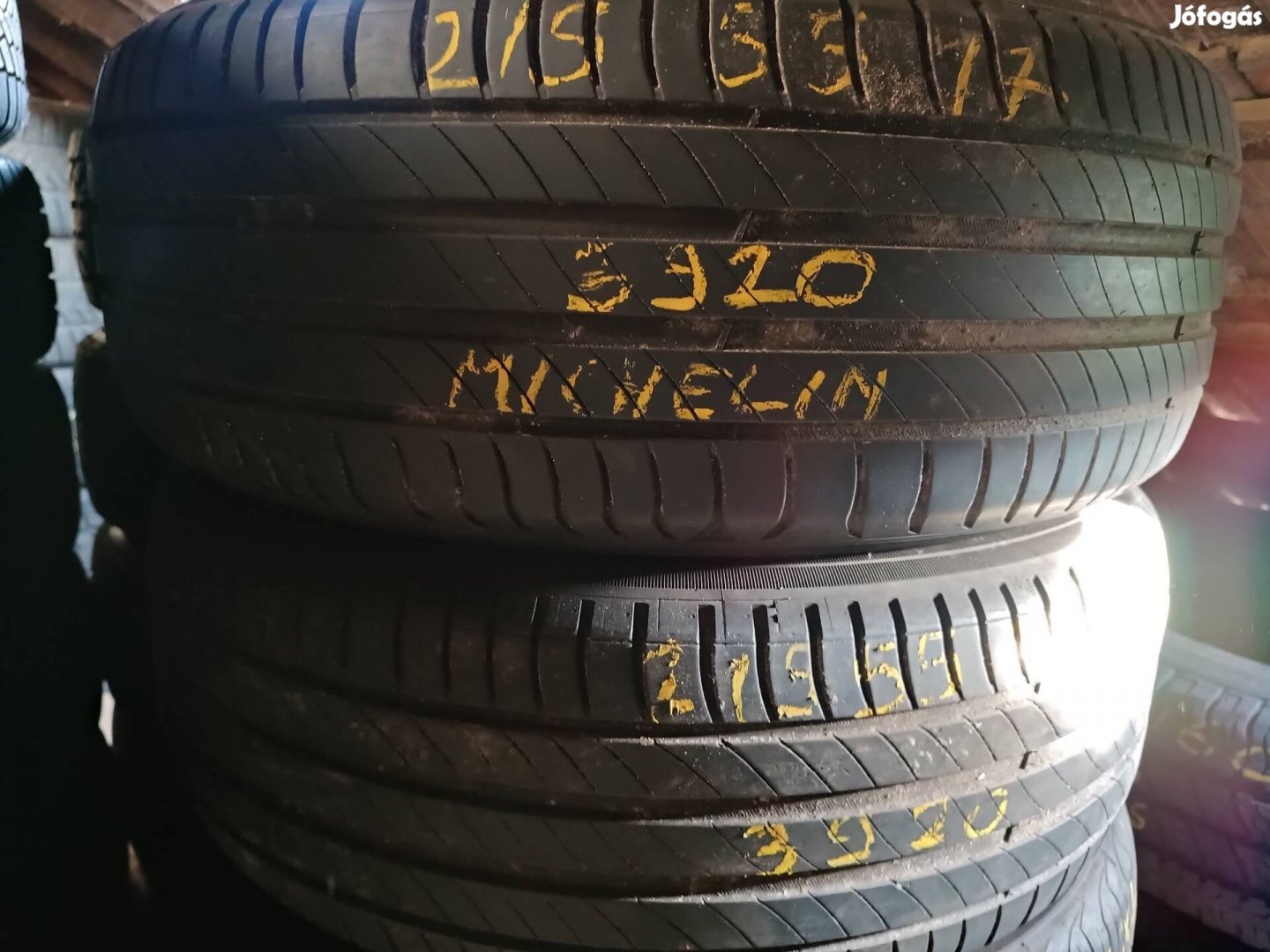 Eladó 2db 215/55 R17 Michelin primacy 4 nyári gumik 