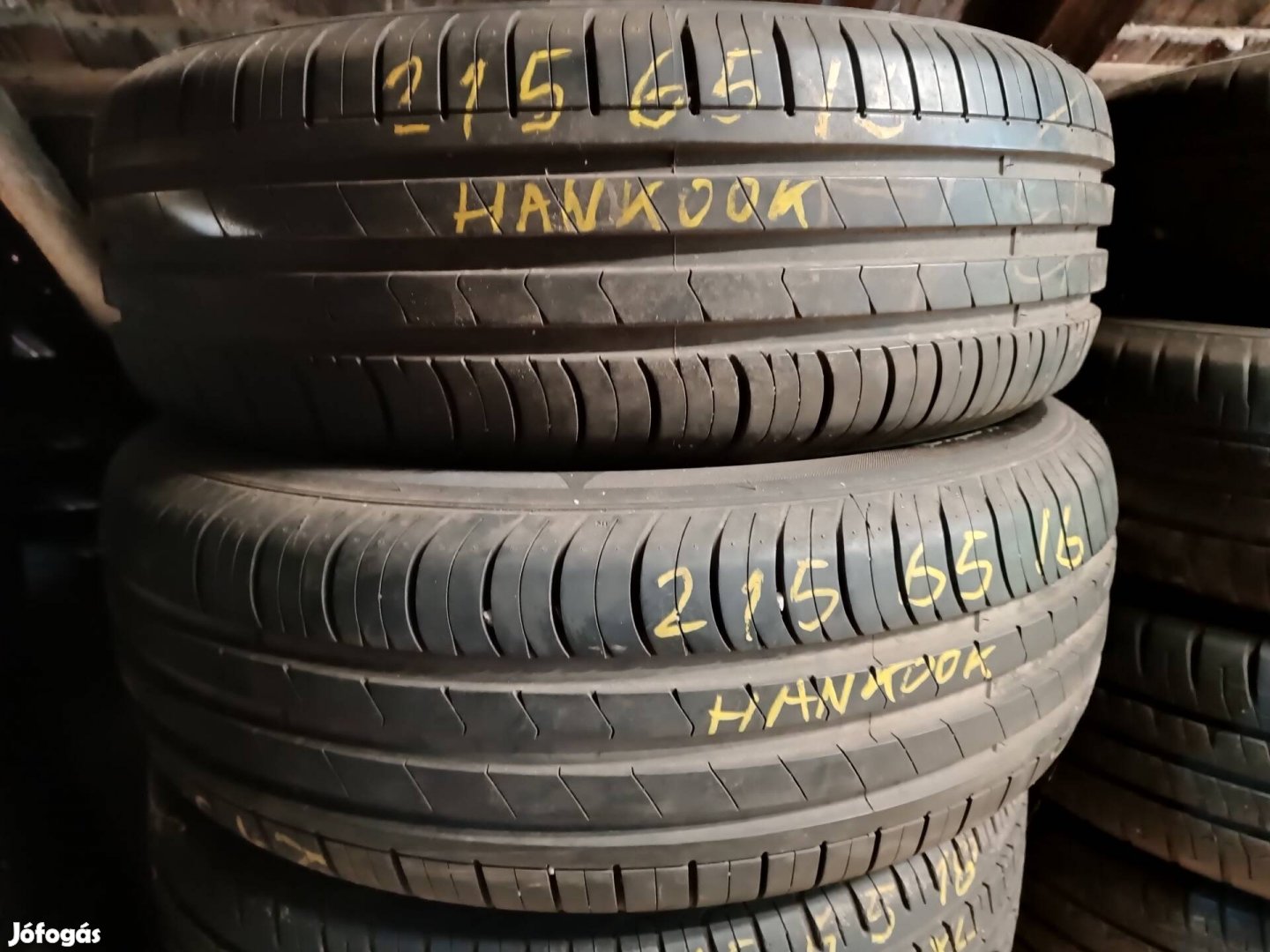 Eladó 2db 215/65 R16 Hankook kinergy eco nyári gumi 9000/db