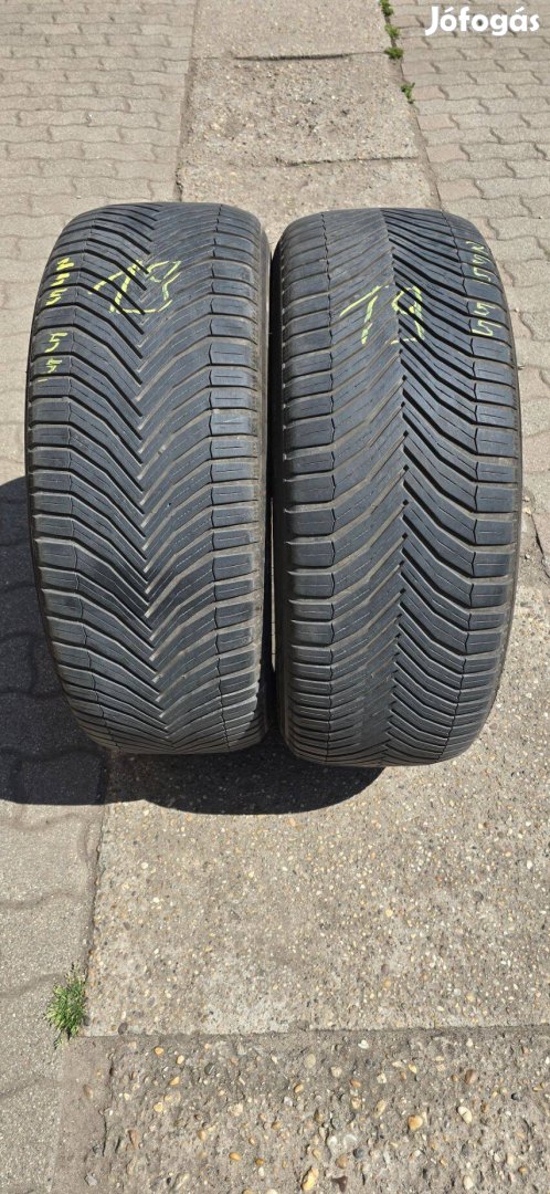 Eladó 2db 255/55R19 Michelin Crossclimate SUV 4évszakos Gumi!