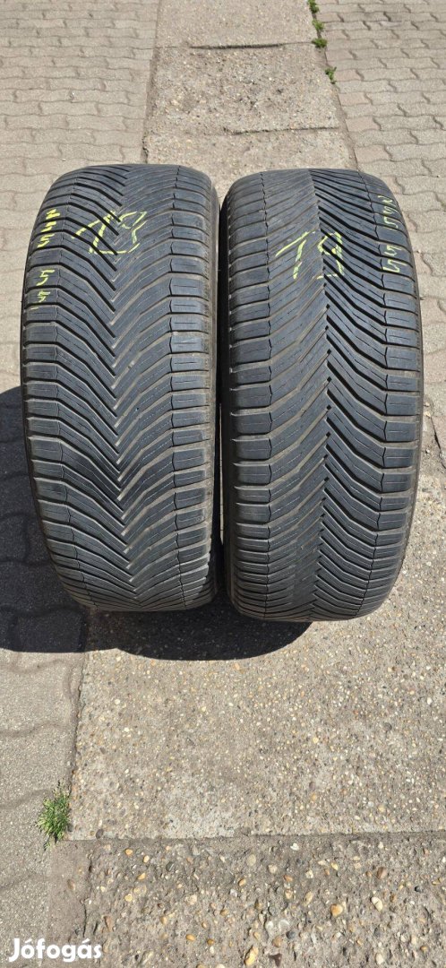 Eladó 2db 255/55R19 Michelin Crossclimate SUV Négyévszakos Gumi!