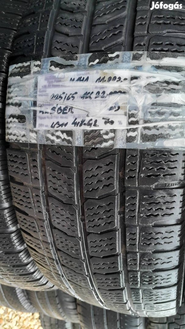 Eladó 2db Kleber 225/65R16C téli gumi 