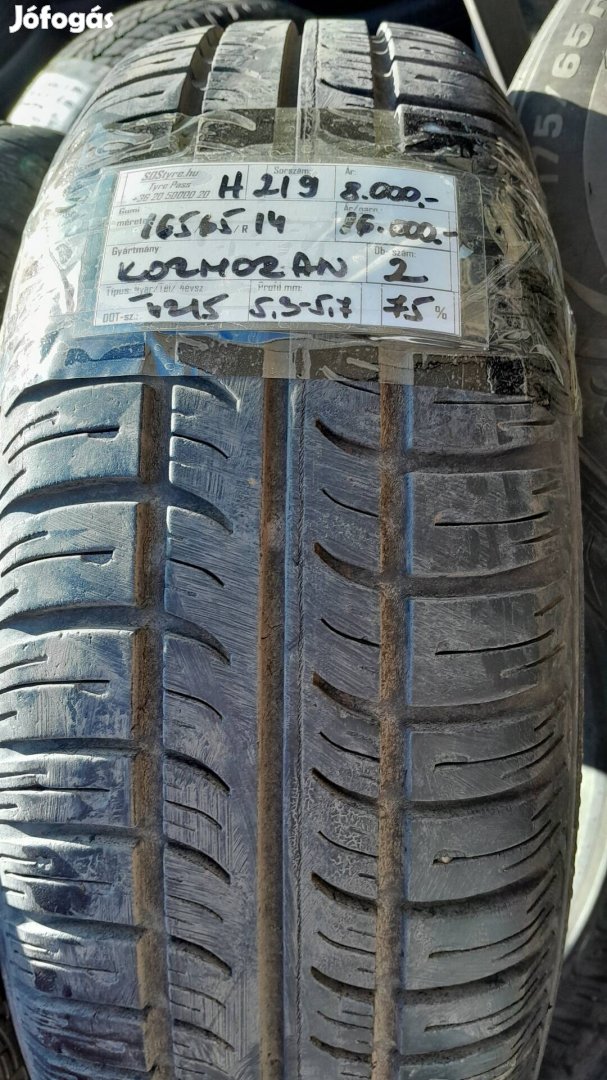 Eladó 2db Kormoran 165/65R14 nyári gumi 