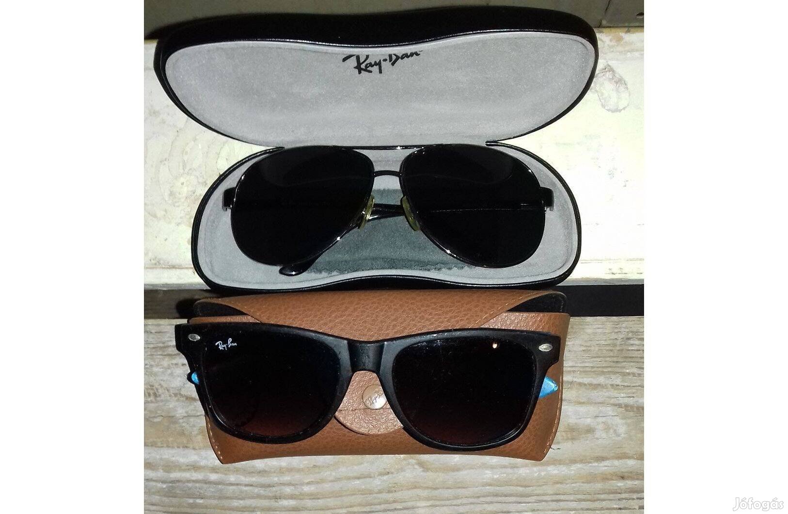 Eladó 2db férfi és női ray ban napszemüveg szemüveg szemüvegkeret