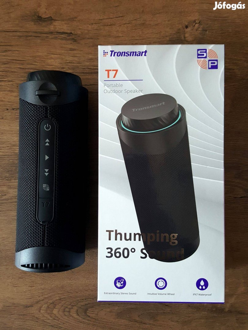 Eladó 2db új Tronsmart T7 Bluetooth hangszóró, 2x30 W, IPX7 vízálló