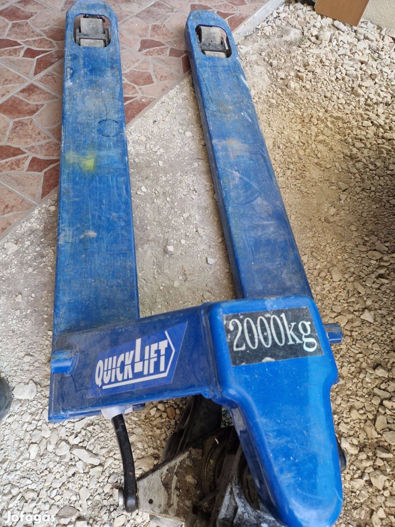 Eladó 2t kézi targonca