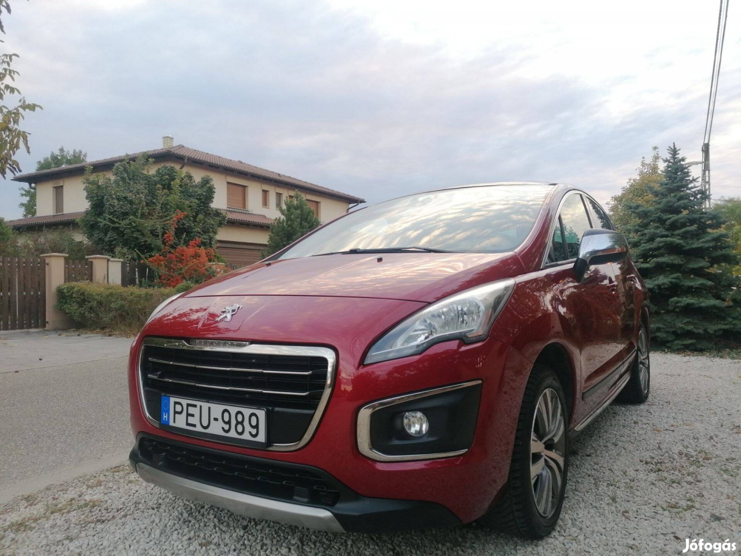 Eladó 3008 Diesel, Allure, Bordó SUV Egyedi Autónk!