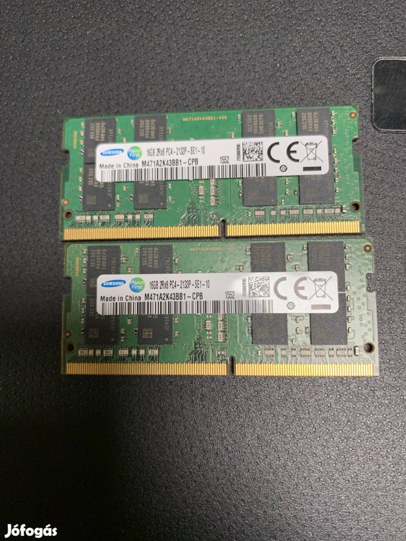 Eladó 32gb ddr4 laptop memória ram