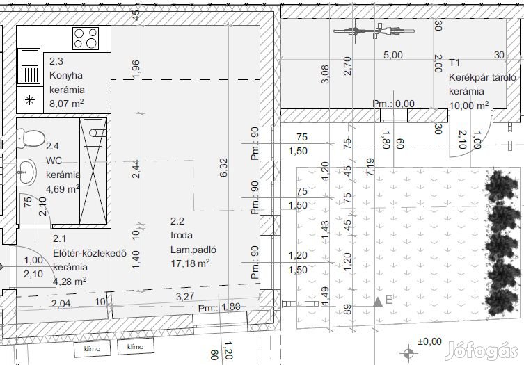 Eladó 34 m2 új építésű üzlet, Nyíregyháza