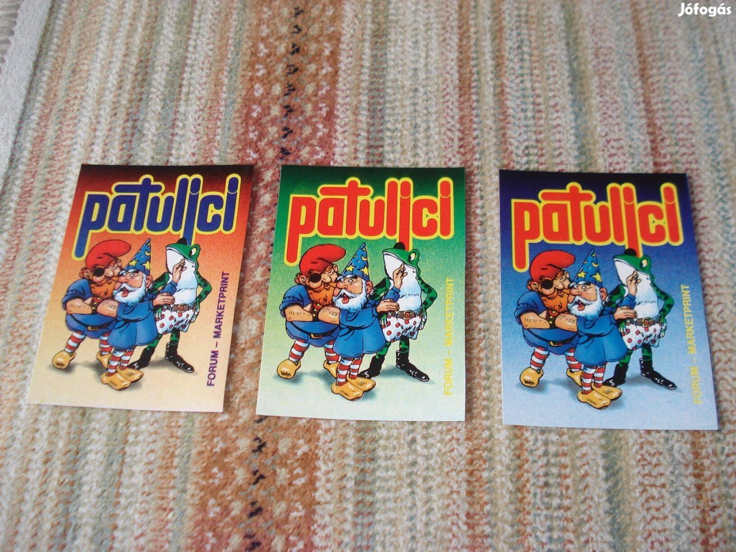 Eladó 3 db törpés Patuljci zsebnaptár kártyanaptár az újvidéki Asterix