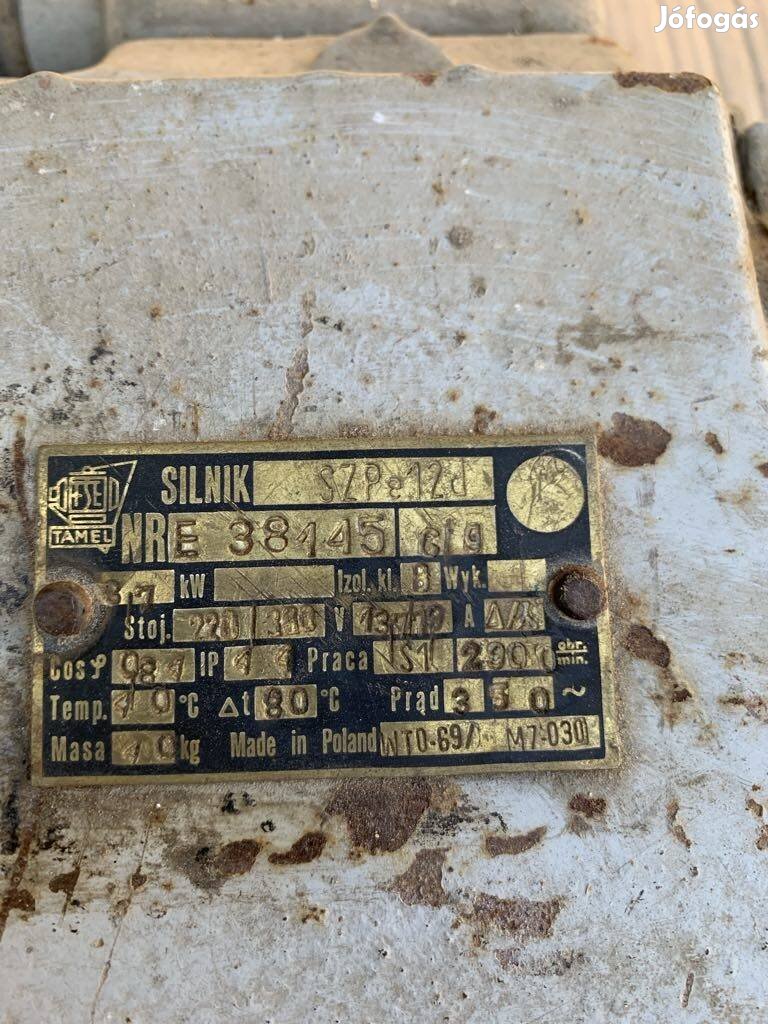 Eladó 3 kw os villany motor