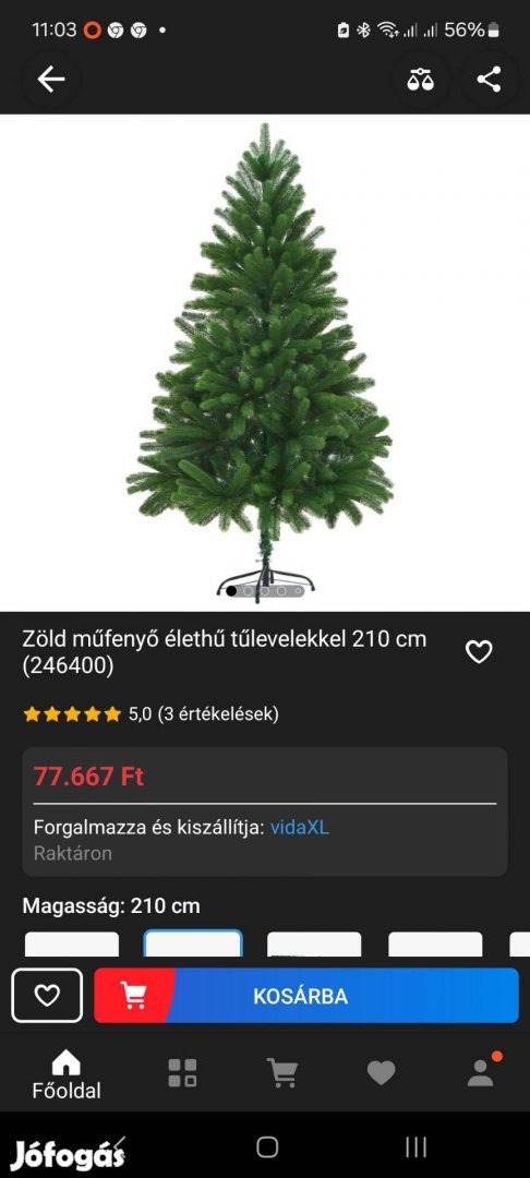 Eladó 3d műfenyő