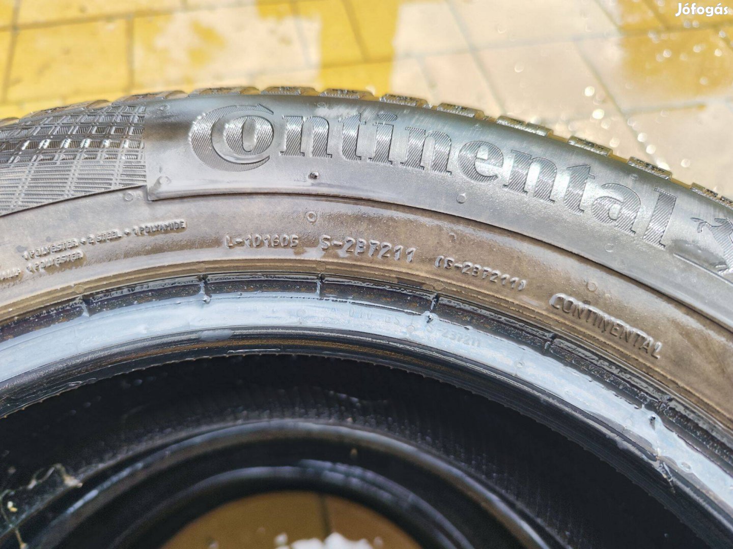 Eladó 3db 14-es Continental TS860 téli gumi