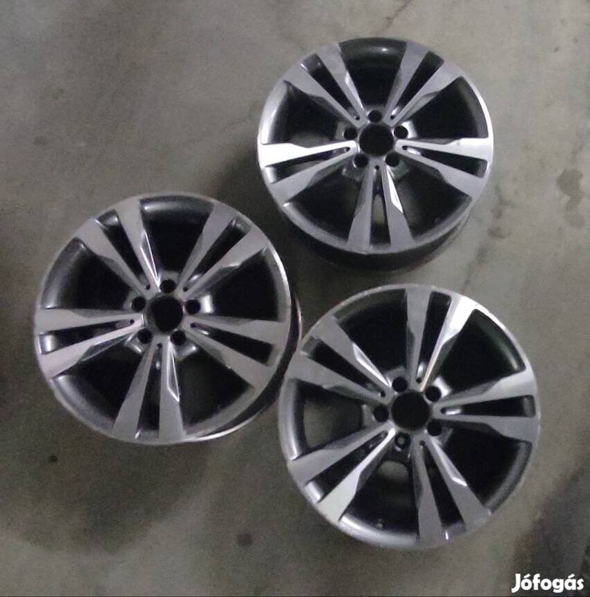 Eladó 3db 18" Használt gyári Mercedes C class 205  R18 alufelni