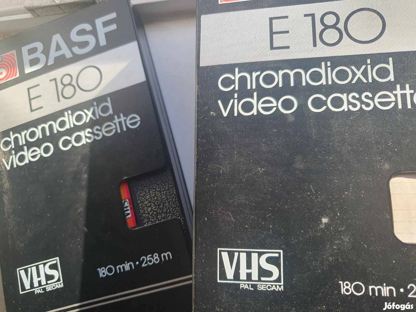 Eladó 3db Basf, 2db Agfa retro Vhs kazetta