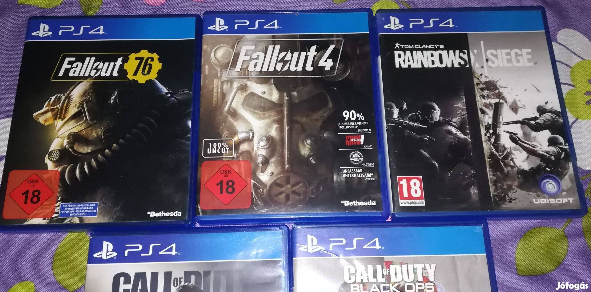Eladó 3db játék PS4