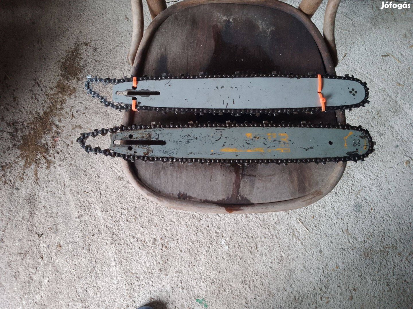 Elado 3db láncfűrész lap+ 3 db lánc rá egybe 20000 ft